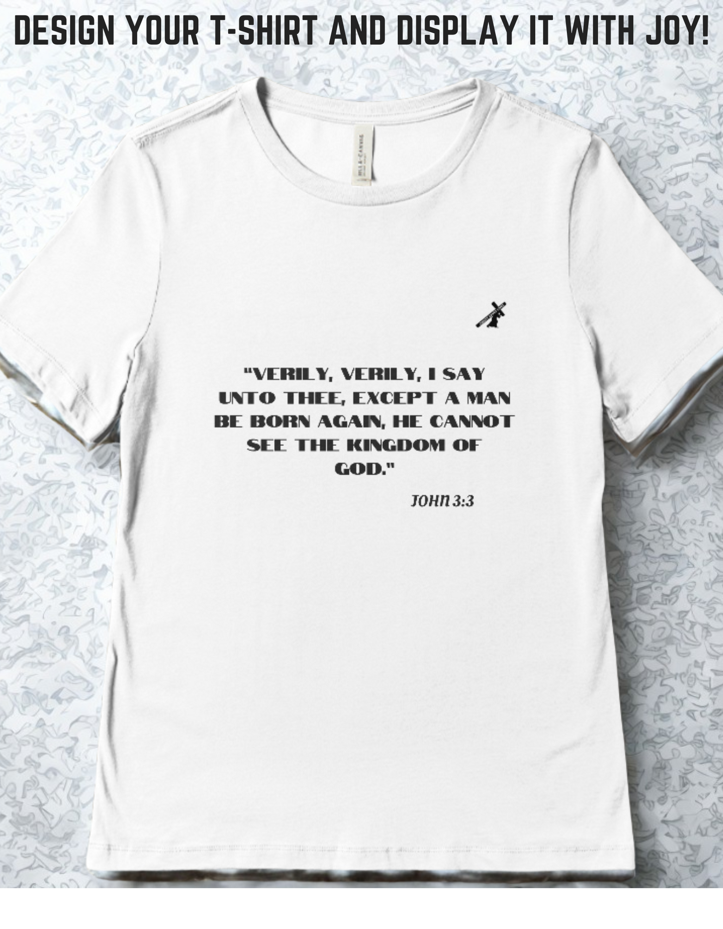 Personalised T-Shirt - Custom Bible Verse
