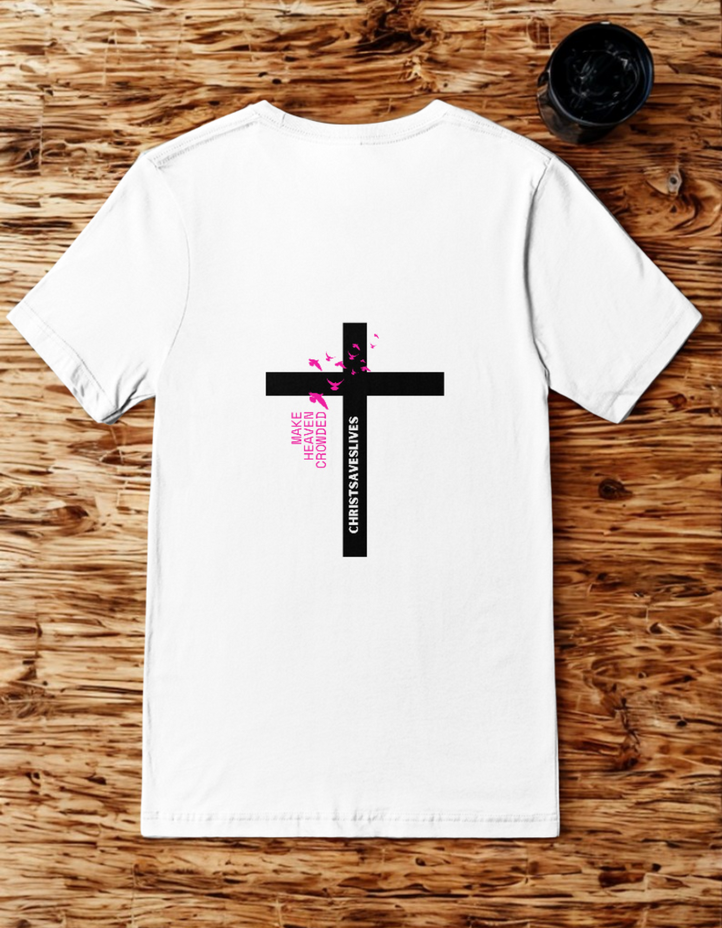 100% Organic Cotton Men T-shirt - Romans 8:28